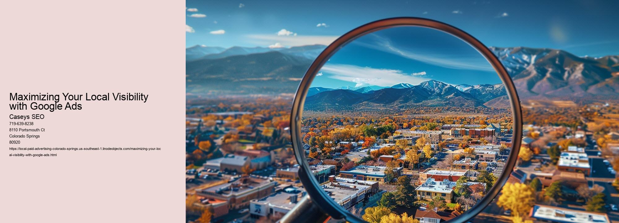 Maximizing Your Local Visibility with Google Ads